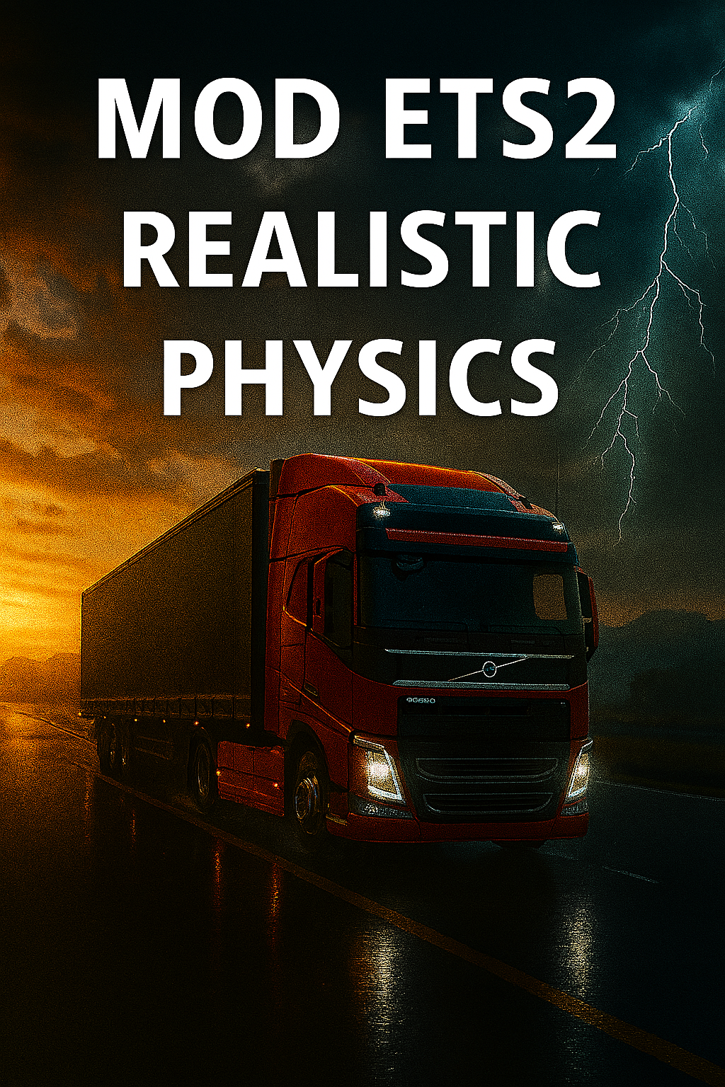 Mod de Físicas Realistas para Camiones – Euro Truck Simulator 2